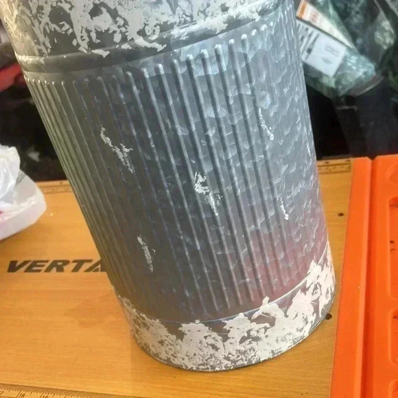 Rustic Metal Milk Can - Picture 3 of 5